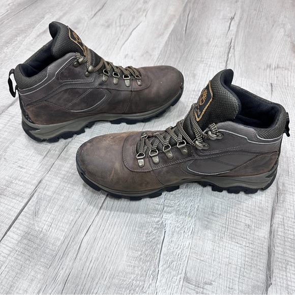 Timberland Mt. Maddsen Hiking Boots Mens Size 12 Brown Leather Waterproof 2730R - Picture 8 of 10